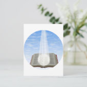 Heilige Bibel Postkarte (Stehend Vorderseite)