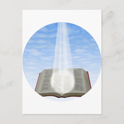 Heilige Bibel Postkarte (Vorderseite)