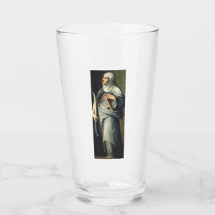 Heilige Birgitta von Schweden Mittelalterliche Mys Glas