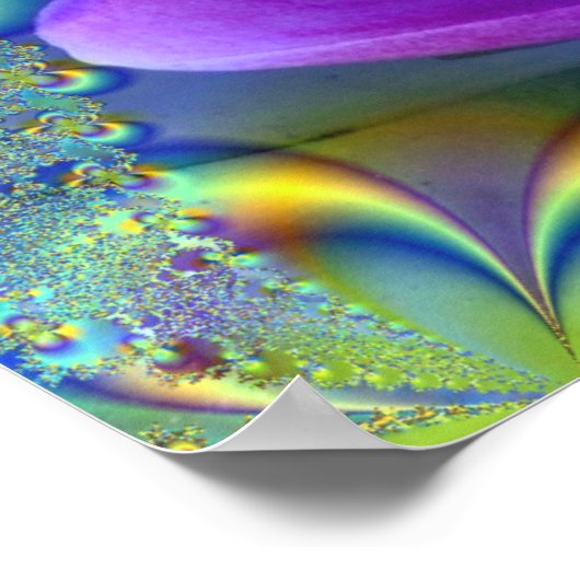 Heilige Blume der Liebe - Poster (Ecke)