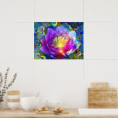 Heilige Blume der Liebe - Poster (Küche)