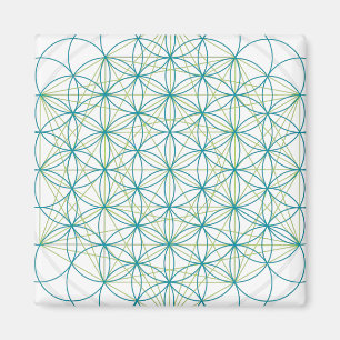 Heilige Blume Magnet