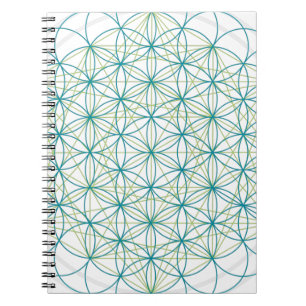 Heilige Blume Notizblock