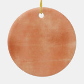 Heilige Blume Personalisiert Godeltern Weihnachten Keramik Ornament (Hinten)