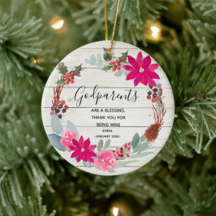 Heilige Blume Weihnachten Weihnachten Keramik Ornament