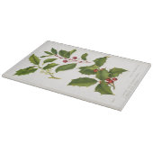Heilige botanische Illustration Schneidebrett (Ecke)