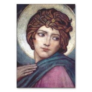 Heilige Brigid von Kildare Heilige keltische Kunst Tischnummer