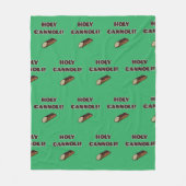 Heilige Cannoli Funny Food Italienisch Fleecedecke (Vorderseite)