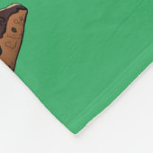 Heilige Cannoli Funny Food Italienisch Fleecedecke (Ecke)