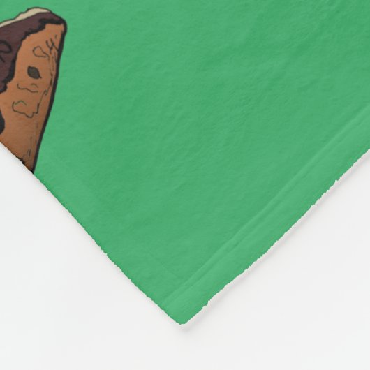 Heilige Cannoli Funny Food Italienisch Fleecedecke (Ecke)