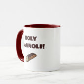 Heilige Cannoli Funny Food Italienisch Tasse (Vorderseite Links)