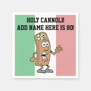 Heilige Cannoli Jemand ist 80 lustige Italiener Na Serviette