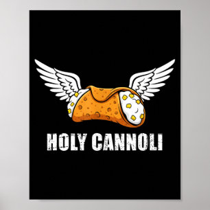Heilige Cannoli-Tri-Mischung Lustiger Spruch  Poster