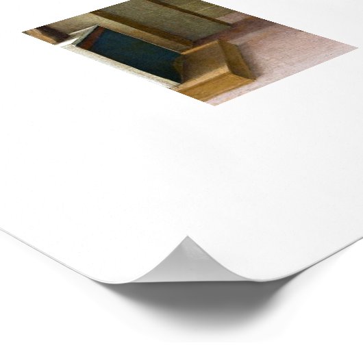 Heilige Catherine, die die Stigmata erhält Poster (Ecke)