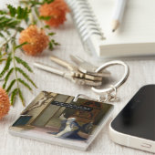 Heilige Catherine, die die Stigmata erhält Schlüsselanhänger (Vorderseite rechts)