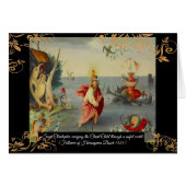 Heilige Christopher Schutzheilige der Reisenden (Vorderseite (Horizontal))