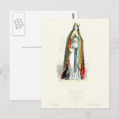 Heilige Clotilde Postkarte (Vorne/Hinten)