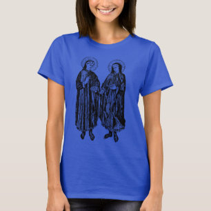 Heilige Cosmas und Damian von Bicci di Lorenzo T-Shirt