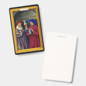 Heilige Cosmas und Damian von Jean Bourdichon Ausweis (Front & Back)