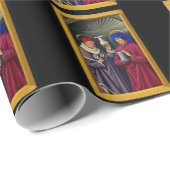 Heilige Cosmas und Damian von Jean Bourdichon Geschenkpapier (Rolleneckpunkt)