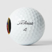 Heilige Cosmas und Damian von Jean Bourdichon Golfball (Logo)