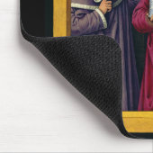 Heilige Cosmas und Damian von Jean Bourdichon Mousepad (Ecke)