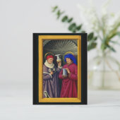 Heilige Cosmas und Damian von Jean Bourdichon Postkarte (Stehend Vorderseite)