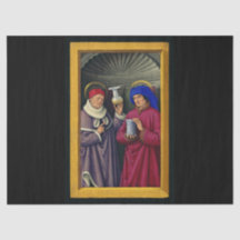 Heilige Cosmas und Damian von Jean Bourdichon