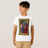 Heilige Cosmas und Damian von Jean Bourdichon T-Shirt (Vorne ganz)