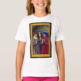Heilige Cosmas und Damian von Jean Bourdichon T-Shirt