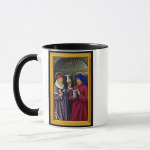Heilige Cosmas und Damian von Jean Bourdichon Tasse