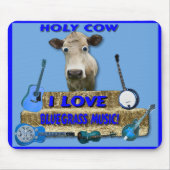 HEILIGE COW-I LIEBE BLUEGRASS-MOUSEPAD MOUSEPAD (Vorne)