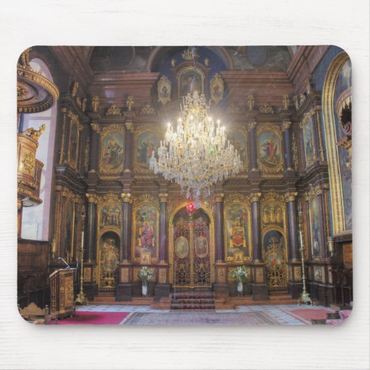Heilige Dreifaltigkeit Griechisch-Orthodoxe Kirche Mousepad (Vorne)
