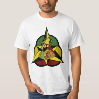 Heilige Dreifaltigkeit Haile Selassie Rastafari T-Shirt