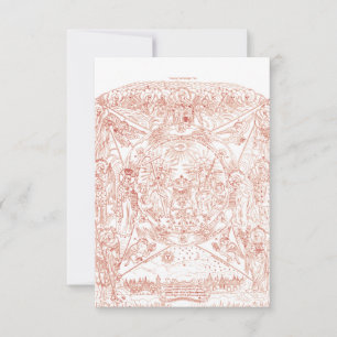 Heilige Dreifaltigkeit in Herrlichkeit Dankeskarte