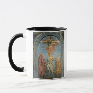 Heilige Dreifaltigkeit mit St Jerome (Fresko) Tasse
