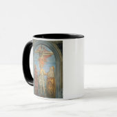 Heilige Dreifaltigkeit mit St Jerome (Fresko) Tasse (Vorderseite Links)
