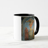Heilige Dreifaltigkeit mit St Jerome (Fresko) Tasse (VorderseiteRechts)