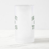 Heilige Dreifaltigkeit - Titanen - hoch - Mattglas Bierglas (Mittel)