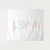 Heilige Dreifaltigkeit - VATER, Sohn, HOLY SPIRIT Wandteppich (Vorderseite (Horizontal))