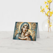 Heilige Elisabeth-Heilige Unfruchtbarkeit/Schwange Karte (Gelbe Blume)