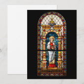 Heilige Elisabeth von Ungarn Einladung (Vorne/Hinten)