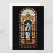 Heilige Elisabeth von Ungarn Feiertagskarte (Vorne/Hinten)