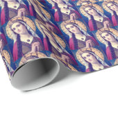 Heilige Elisabeth von Ungarn Geschenkpapier (Rolleneckpunkt)