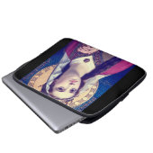 Heilige Elisabeth von Ungarn Laptopschutzhülle (Vorne Knopf)