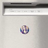 Heilige Elisabeth von Ungarn Magnet (In Situ (Geschirrspüler))