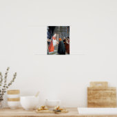 Heilige Elisabeth von Ungarn Poster (Küche)