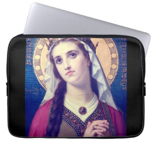 Heilige Elisabeth von Ungarn Premium Romantischer Laptopschutzhülle