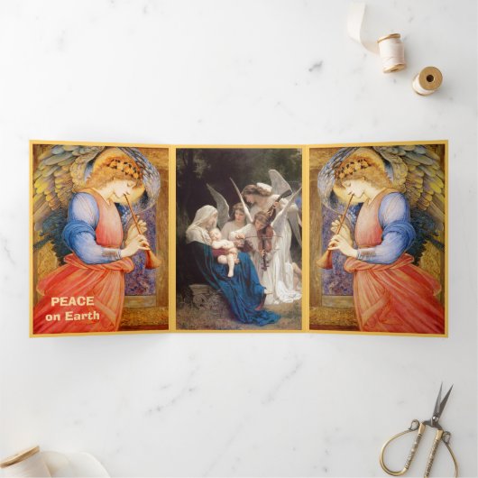 Heilige Engel Ankündigung (Innenseite)