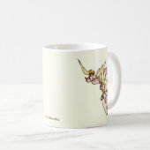 Heilige Engel Pink Gowned Aquarellkaffee Kaffeetasse (VorderseiteRechts)